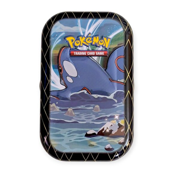 Shining Fates Pokemon Mini Storage Tin: Kyogre (empty) - Picture 2 of 4